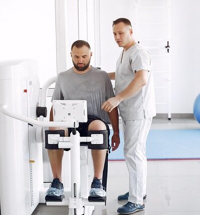 physiotherapy session