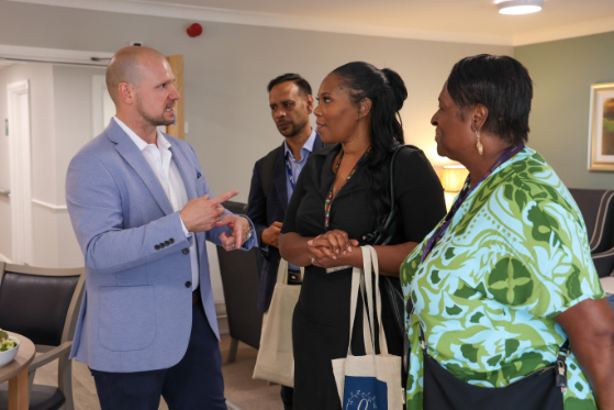 Guests during the Lusso Court Opening